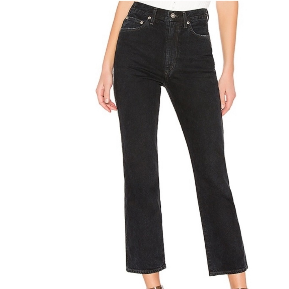 Agolde Pinch Waist High Rise Kick Pepper 28
